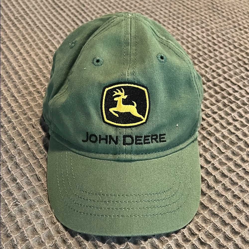 John Deere Classic Green Hat with Logo